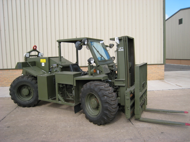Entwistle Rough Terrain Forklift - Govsales of mod surplus ex army trucks, ex army land rovers and other military vehicles for sale